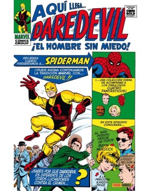 Marvel Gold Omnibus:  DAREDEVIL 01: EL HOMBRE SIN MIEDO